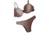 Conjunto Pop Bege com Renda