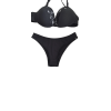 Conjunto Pop Preto com Renda