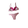 Conjunto Pop Rosa com renda